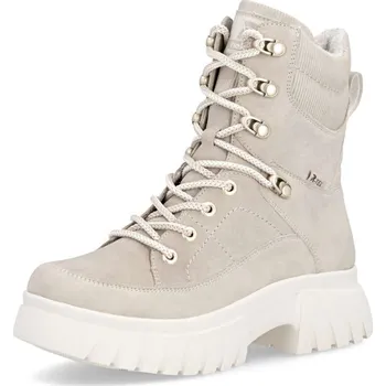 Dámské kozačky Dámská kotníková obuv RIEKER W1871-62 béžová W5 40