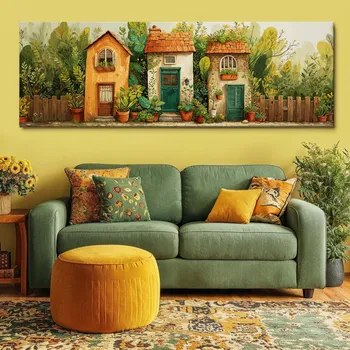 Obraz Obraz na plátně - V srdci zapomenutého času FeelHappy.cz Velikost obrazu (šířka x výška): 120 x 40 cm