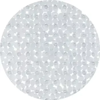 Protiskluzová podložka Spirella RIVERSTONE protiskluzová kulatá podložka do sprchy průhledná (7610583096814)