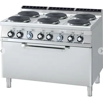 Sporák Sporák elektrický s troubou CF6-912ET RM GASTRO 3xGN1/1