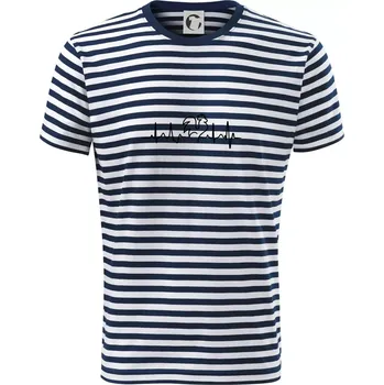 Pánská móda Kohout ekg - Triko na vodu - 2XL ( Prouhovaná )