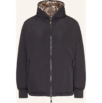 Dámská bunda No.1 Como Dámská Oboustranná Bunda Cherry, černá, 40