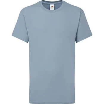 Chlapecké tričko Fruit of the Loom Dětské bavlněné triko 61-363-0 Mountain Blue 164