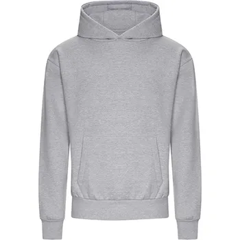 Pánská mikina Just Hoods Unisex oversize mikina JH120 Heather Grey S
