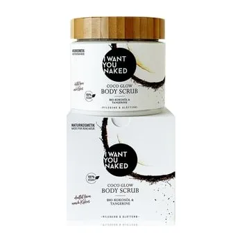 Pleťový peeling I WANT YOU NAKED Coco Glow Tělový peeling