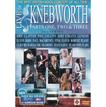 Live At Knebworth - Parts One, Two & Three 2xDVD (bazarové zboží)