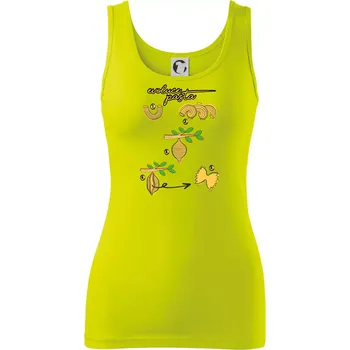 Evoluce pasta - Dámské tílko - M ( Limetková )