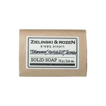 Čistící mýdlo Zielinski & Rozen Cedarwood, Patchouli, Jasmine Mýdlový blok