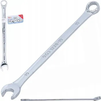 Klíč Očkoplochý klíč prodloužený 10 mm, BGS 1228-10