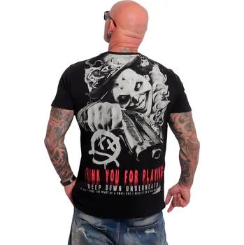 Pánská móda Pánské triko Yakuza Deep Down V02 Regular 26046 black velikost: XXL