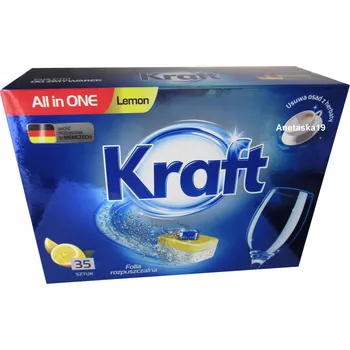 Tableta do myčky Tablety do myčky vše v jednom Kraft 35 ks