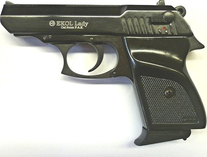 Plynová pistole EKOL MAJOR černá cal. 9mm ktg. PO