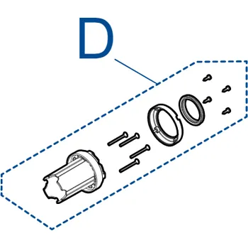 Pohon brány SPAMG208A01B gufero pro pohon TOO3000/3024