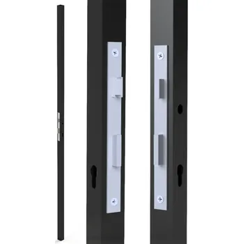 Profil 40x40x2mm H-2000mm se zámkem ZM90/35H, pravý