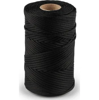 Příze Oděvní šňůra PES Ø2 mm Varianta: černá, Balení: 100 m