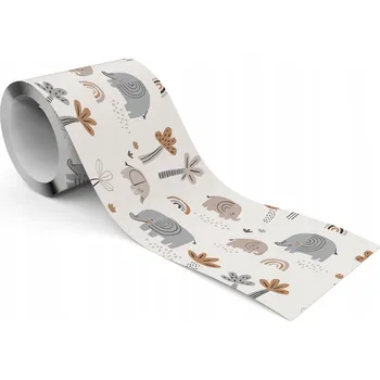 Fototapeta Samolepicí Dekorativní Bordura na tapety Divoká ZVÍŘATA Savana Safari