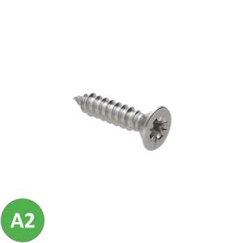 Vrut Nerezový vrut samořezný (4,2x19mm) zápustná hlava, DIN7982PZ /A2 /AISI304