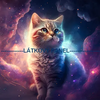 Látkový panel - Kočka - KČ-171 Velikost: 15x15cm, Materiál: Bavlna