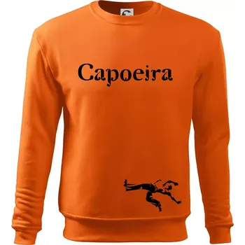 Pánská mikina Capoeira velký - Mikina Essential pánská - L ( Oranžová )