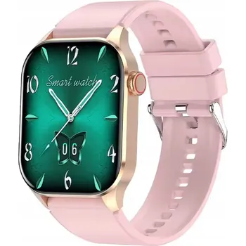 Hodinky Chytré Hodinky DIAWAY CHYTRÝ NÁRAMEK KROKY AMOLED UPOZORNĚNÍ růžový