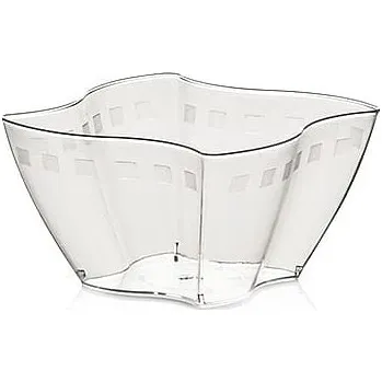 Jednorázové nádobí Plastové pohárky na dezerty, 200 ml, 50 ks