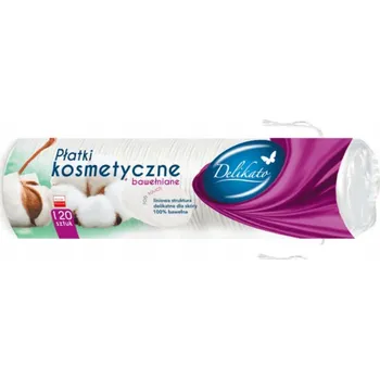 Kosmetický tampón Odličovací tampony Delikato bavlněné, 120 kusů