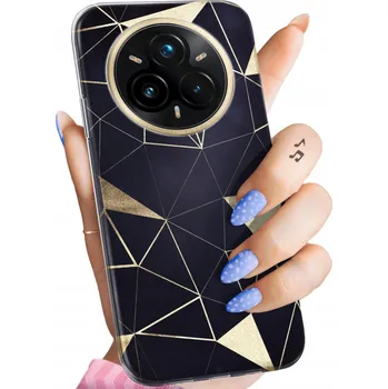 Pouzdro na mobilní telefon Zadní Kryt Hello Case pro realme 14 Pro+ zlatý