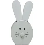 Dekorace zajíc bílý