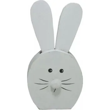 Velikonoční dekorace Dekorace zajíc bílý