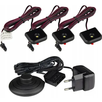 LED osvětlení Osvětlení výloh 1 W 12V DC 2 m, barva studená bílá