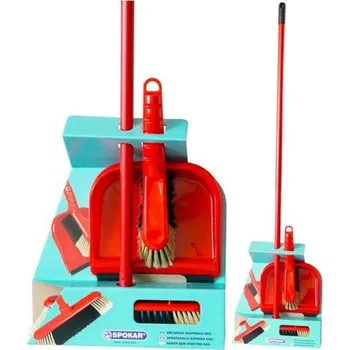 Spokar Eko Set smeták s holí 120 cm + smetáček s lopatkou