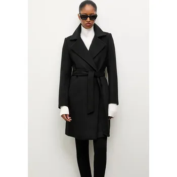 Dámský kabát Vlněný kabát Answear.LAB WA23.KPD001. černá 99X, vel. M