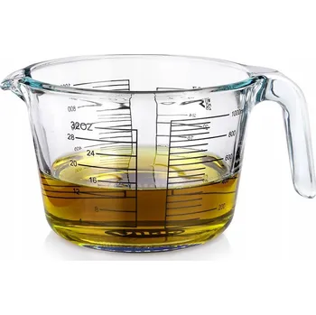 Odměrka Skleněná kuchyňská Odměrka 1 l