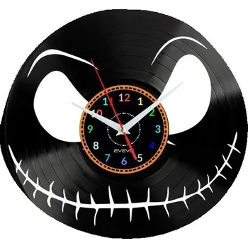 Hodiny SMILE HODINY NÁSTĚNNÉ DEKORATIVNÍ MODERNÍ VINYLOVÁ DESKA