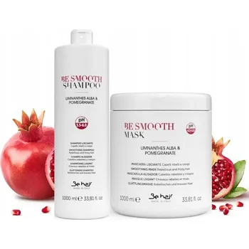 Vlasová regenerace Be Hair Be Smooth Šampon a Maska pro vyhlazení vlasů 2x1l