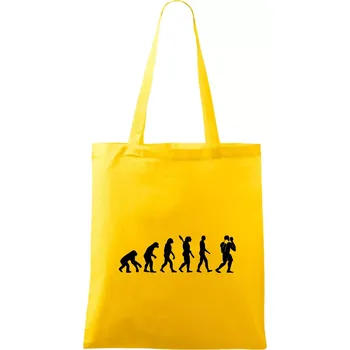 Evoluce box - Taška bavlněná - 42 x 38 cm ( Žlutá )