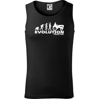 Evoluce traktor - Tílko pánské Core - M ( Černá )