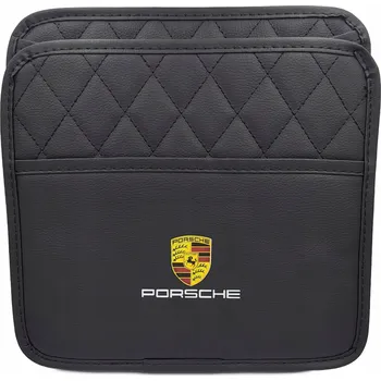 Organizér do auta PORSCHE Taška na opěrku hlavy, závěsný ORGANIZÉR do auta pro spolujezdce