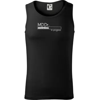 In progress titul MDDr. doktor / doktorka zubního lékařství - Tílko pánské Core - XL ( Černá )
