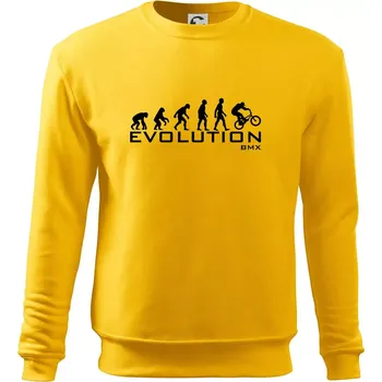 Pánská mikina Evoluce BMX - Mikina Essential pánská - 3XL ( Žlutá )