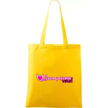 Jsem potvora, vole! - Taška bavlněná - 42 x 38 cm ( Žlutá )