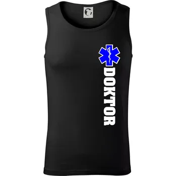 Pánské termoprádlo Hvězda života - doktor - Tílko pánské Core - XL ( Černá )