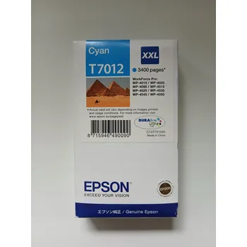 Inkoust Epson C13T70124010 T7012 modrý (cyan)