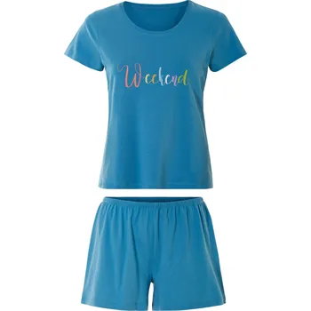 Dámské pyžamo esmara® Dámské pyžamo (modrá, XS (32/34))