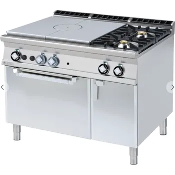 Sporák Sporák tálový plynový s plynovou troubou TPF2-912GV RM GASTRO