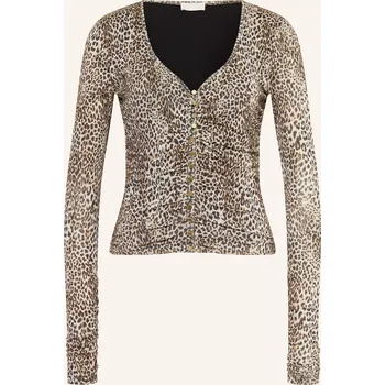 Dámská halenka Liu Jo Dámská Halenka S Třpytivou Přízí, béžová / hnědá /...