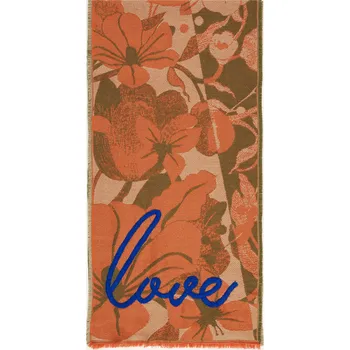 Šála Codello Dámská Žakárová Šála, oranžová / zelená / béžová, one...