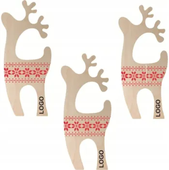 Obraz Sada ks dřevěných SOBÍ SOBŮ S LOGEM FIREMY Skandinávský jelínek Z72