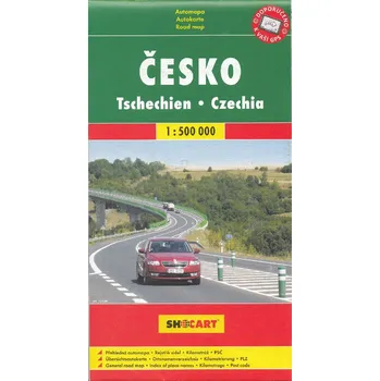 Česko 1:500 000 Automapa Freytag a Berndt - Freytag a Berndt