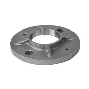 Zábradlí Příruba na trubku ø 42,4 mm (ø 100 /8,8 mm), broušená nerez K320 / AISI316